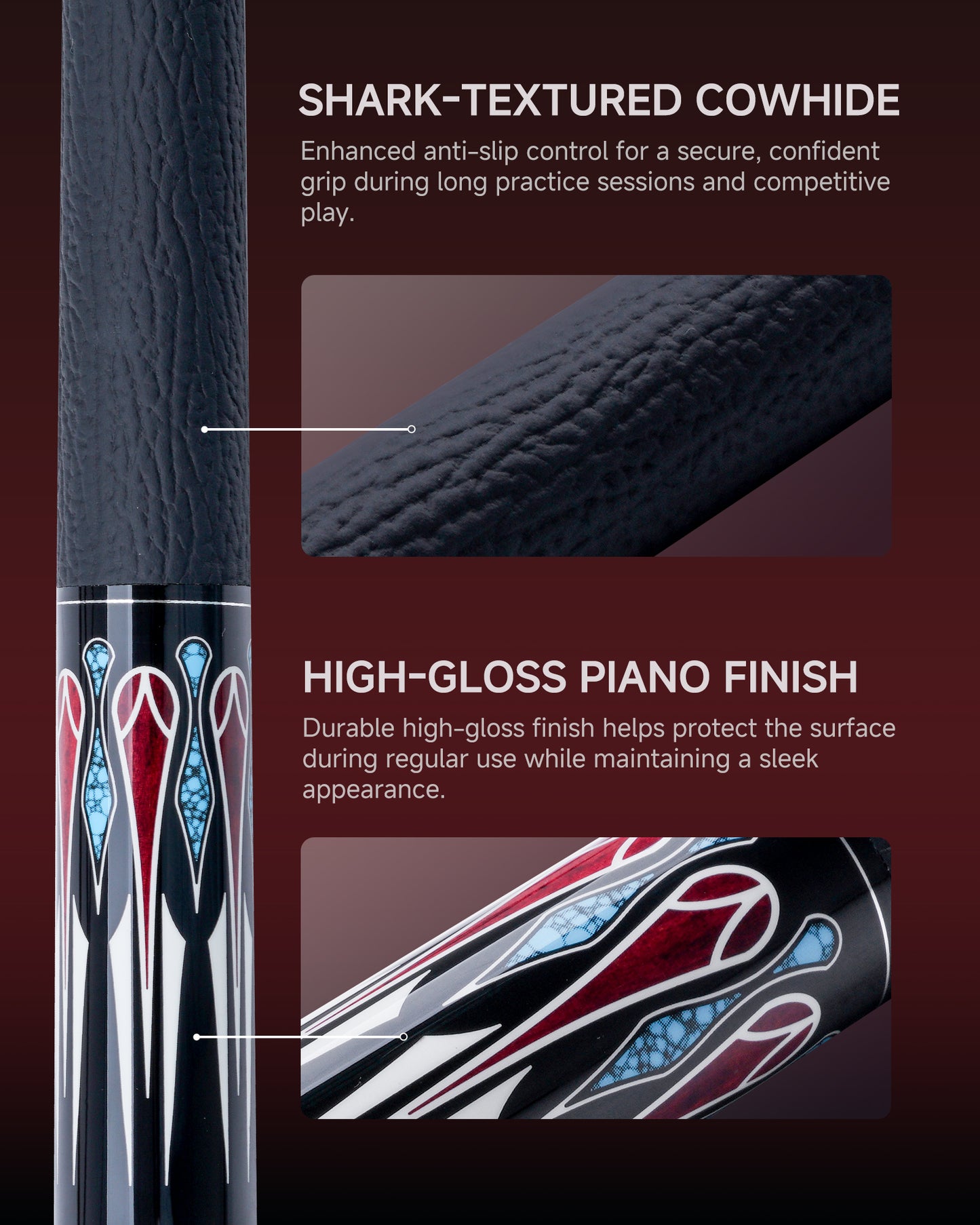ZOKUE-FY-03 Pool Cue 12.5mm