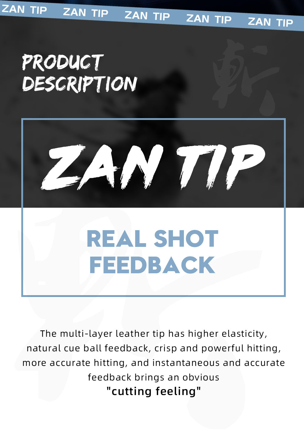 Zan Tip Premium 14mm Pool Cue Tips Super Zan Tip Standard Professional Billiard Cue & Pool Cue Stick Tips Billiard Accessories