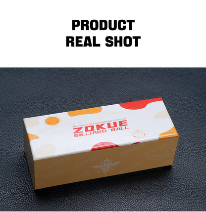 ZOKUE Carom Ball Set Carom Billiard Balls (61.5 mm) Complete 3 Ball Set for Beginner