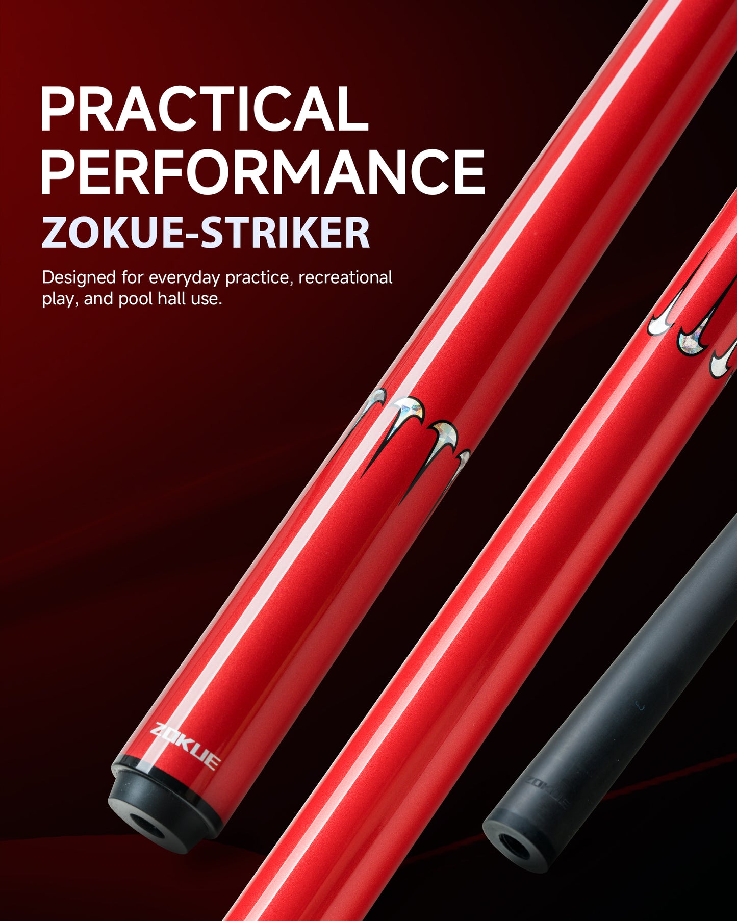 ZOKUE Striker Series Red