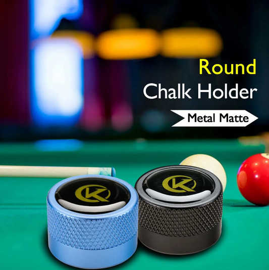 KONLLEN Round Chalk Holder Billiard Accessories Suit for TAOM chalk