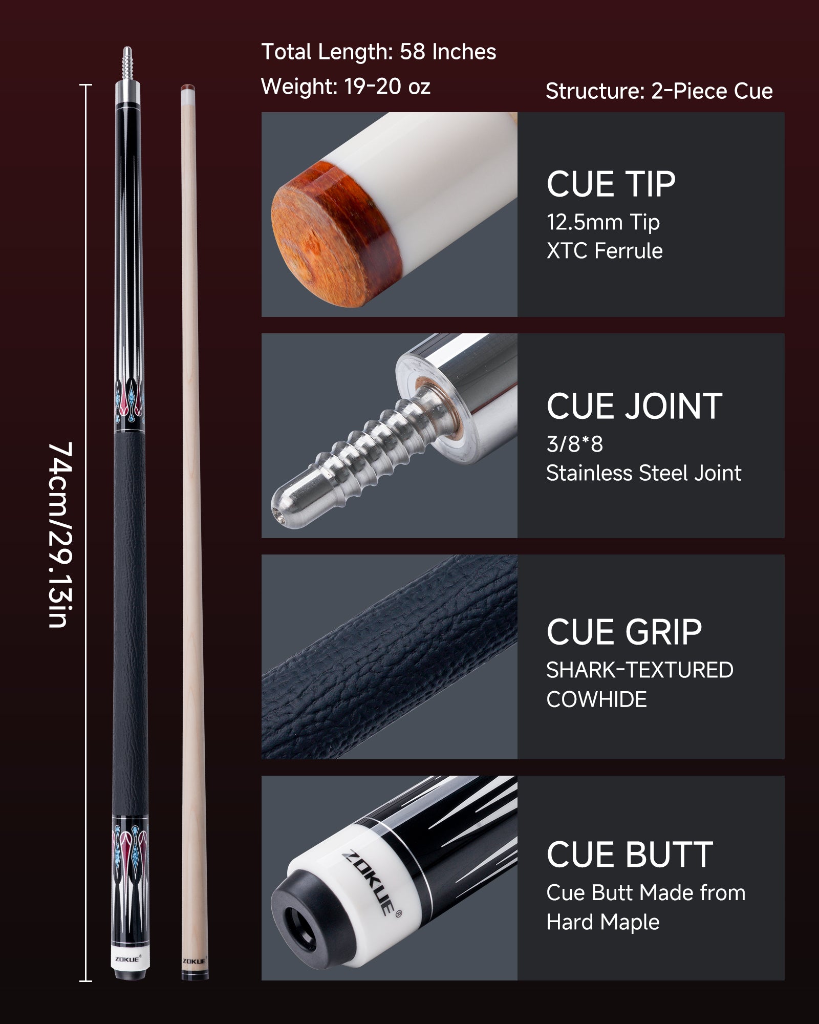 ZOKUE-Pool Cue – ZOKUECUES