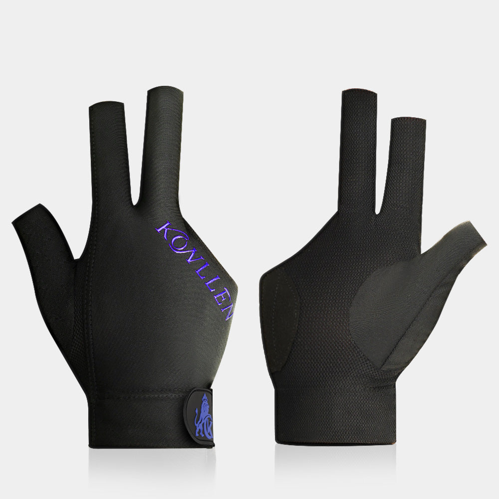 KONLLEN new Pool Glove Fingerless Gloves Left Hand Gloves Snooker Gloves Pool Cue/Carom Gloves Durable Billiards Accessories