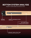 ZOKUE-FY-03 Pool Cue 12.5mm