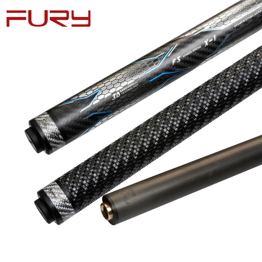 FURY FS-CPX-N/P Billiard Punch Cue Hell Fire Tip 13mm Tip Professional Carbon Fiber Shaft Billar Tecnologia Break Cue with Gifts