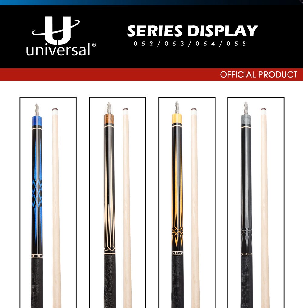 Universal UN05 Series Pool Cue Stick Kit Billiard Cue 12.5mm Kamui Tip Technology Maple Shaft Billar Cue
