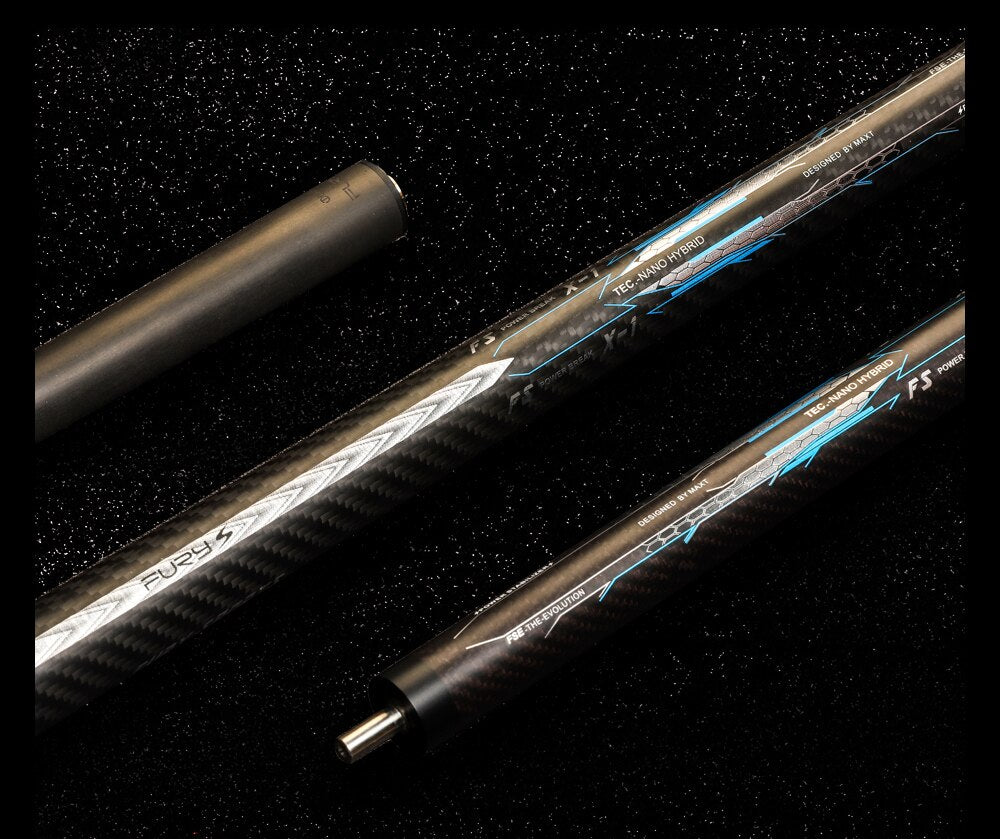 FURY FS-CPX-N/P Billiard Punch Cue Hell Fire Tip 13mm Tip Professional Carbon Fiber Shaft Billar Tecnologia Break Cue with Gifts