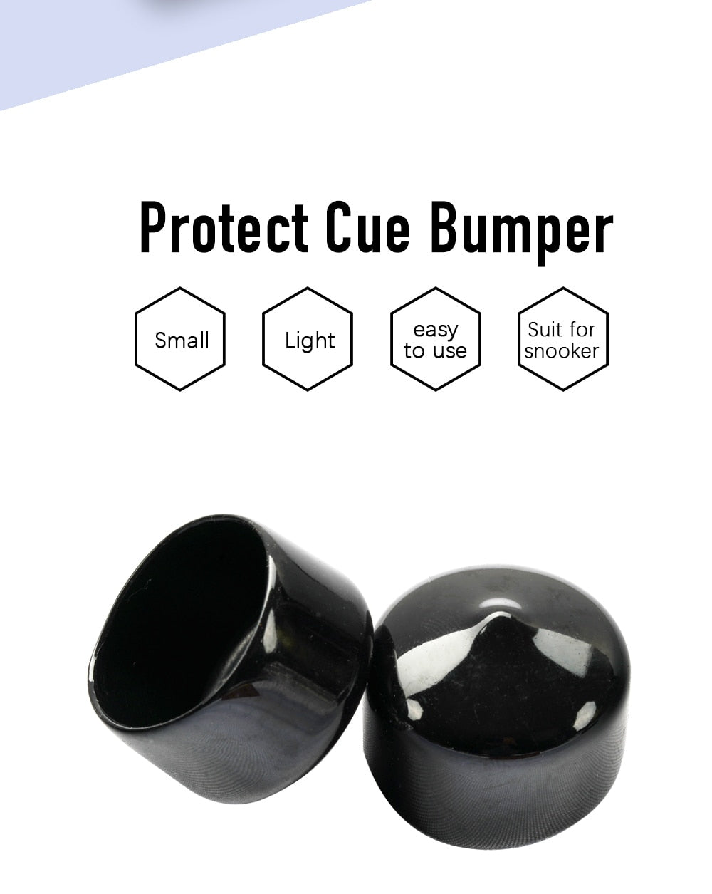 Billiard Pool Cue Bumper 5pcs Protector Fit Snooker Cue Extension Rubber Bumper Professional Butt Connected Cue Accessories