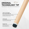 Zokue Maple Carbon Shaft - 3/8*8 Pin - 10.5mm/11.5/12.5mm