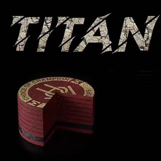 HOW Titan Tips S M H 14mm Tips-Pool Cue Tip/Snooker Cue Tip/Glue on Tip Billiard Cue Stick Tips Billiard Accessories