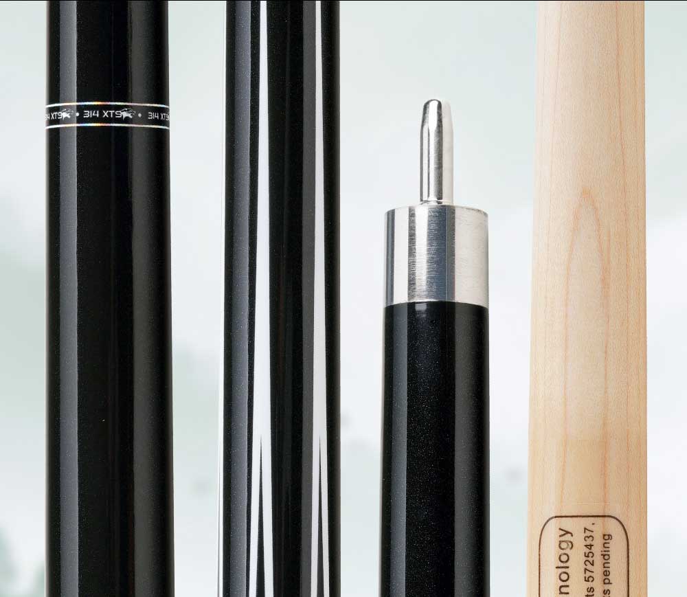 PREOAIDR-Billiard Pool Cue Stick, Snooth Grip, Uni-lock Joint Technology, XT9 3142, 10.5mm, 11.5mm, 12.5mm