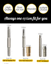 دبوس وصلة البلياردو وإدراج متموج / Uni Loc Radial 3/8 * 10 3/8 * 11 United Joint Billiards Accessories Shaft Fittings
