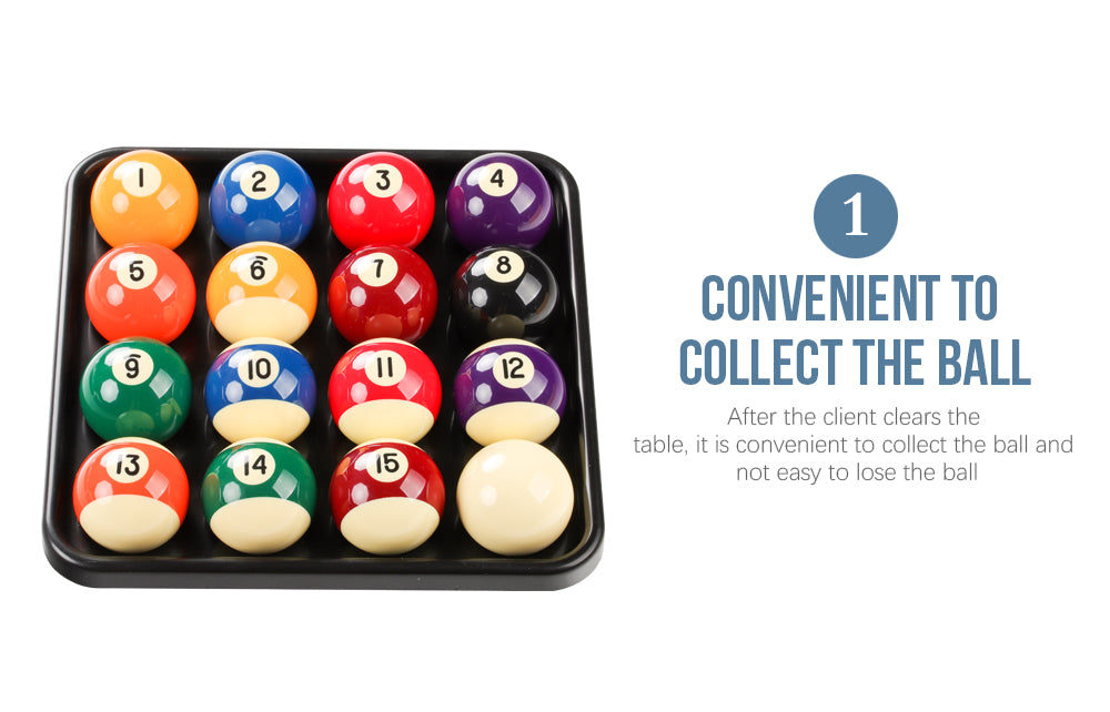 Billiard Ball Tray Holds 16 Ball Portable Professional Serving Indoor