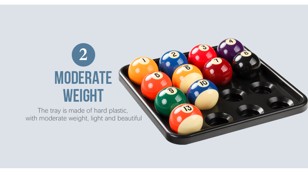 Billiard Ball Tray Holds 16 Ball Portable Professional Serving Indoor