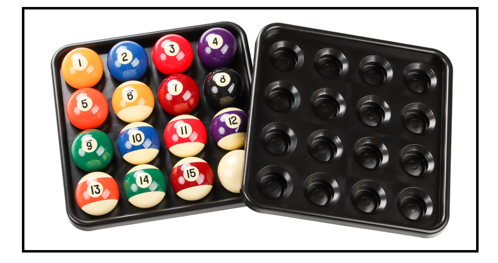 Billiard Ball Tray Holds 16 Ball Portable Professional Serving Indoor Game Carrying Full Set Pool Snooker Billiard Accessories