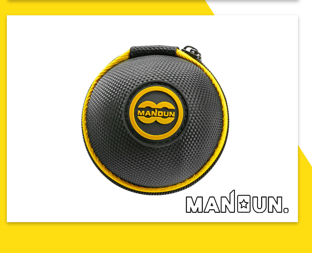 MANDUN Clip-on Cue Ball Case Nylon Fleece Material Premium Billiard Balls Holder Cue Balls Bag Pool Training Balls Case