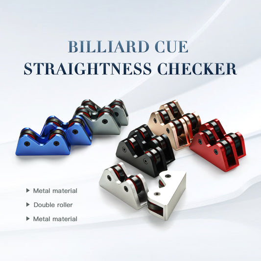2Pcs Billiard cue straightness checker