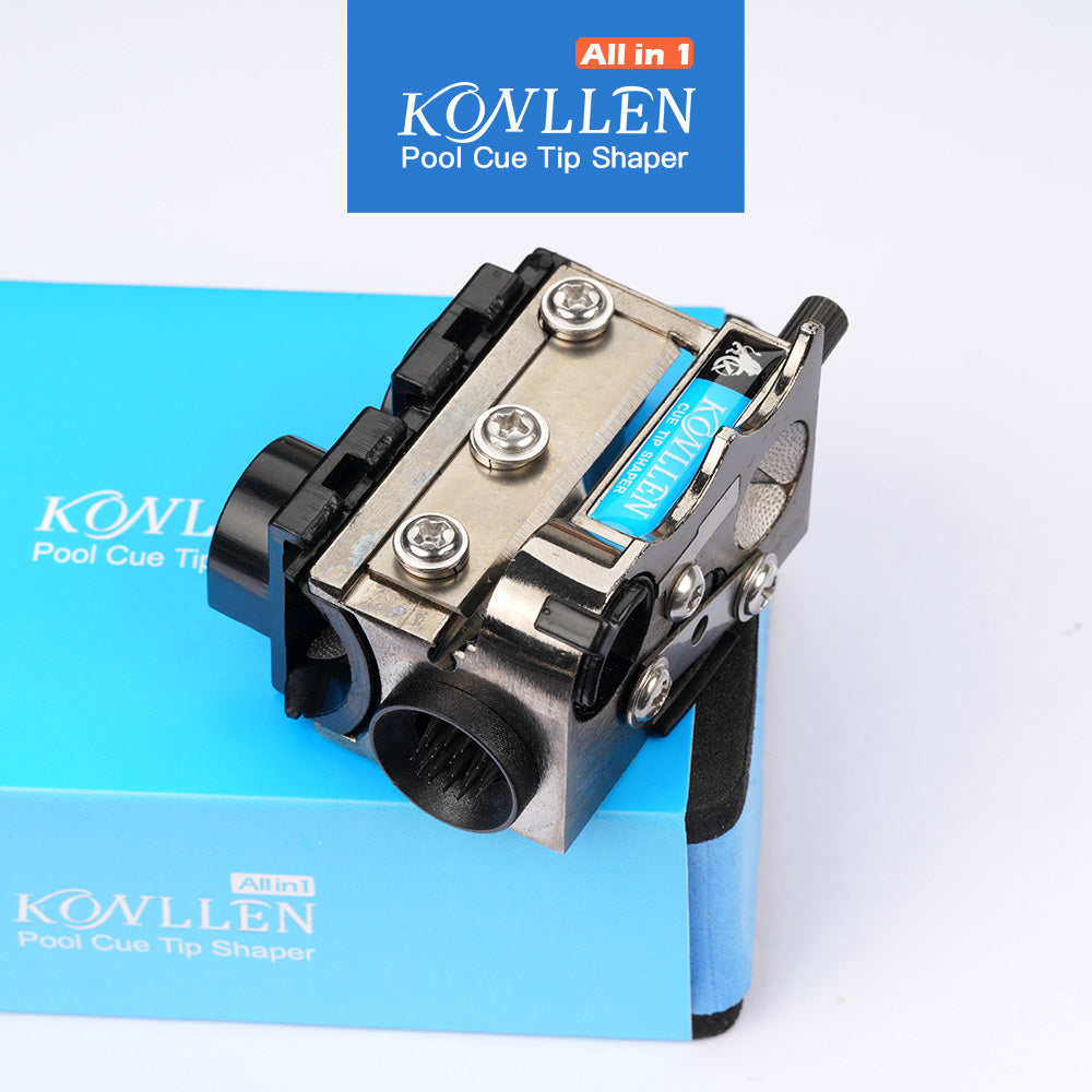 KONLLEN Multifunctional Shaper For 9.3 To 14mm Pool Cue Tip
