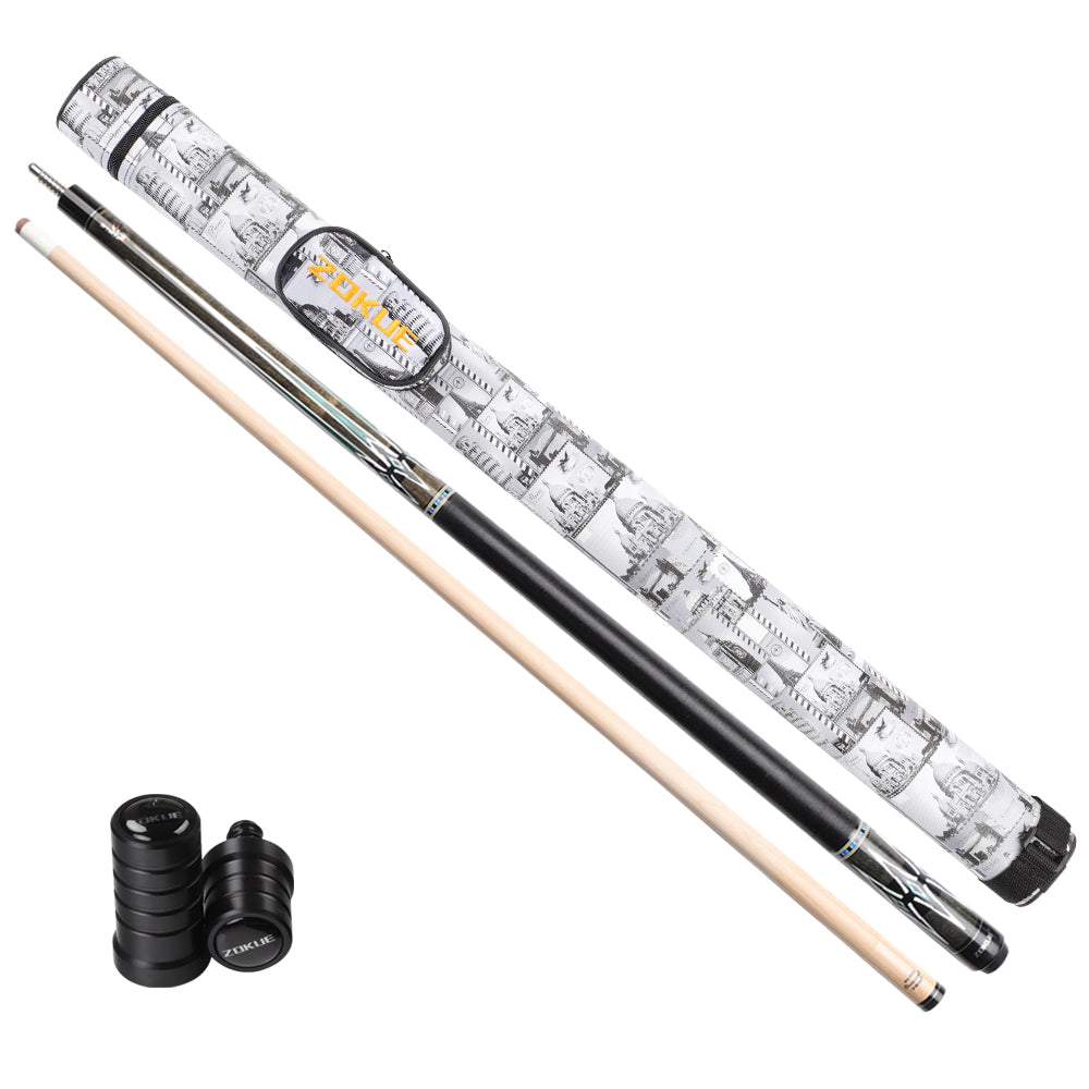 ZOKUE Billiard Cue 160cm 12.75mm Radial Pin Pool Cue  Stick For Tall Man