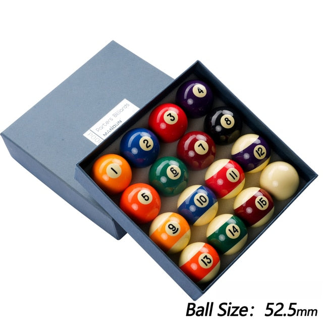 AXD Design 16pcs Billiard Pool Ball Set 57.2mm with Gifts