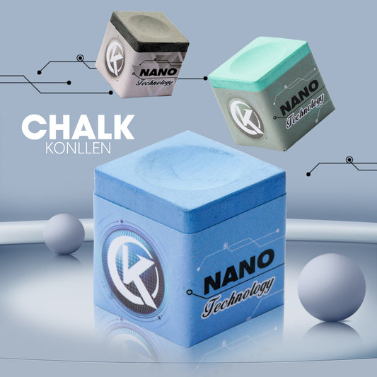 KONLLEN Billiards Chalks Grip Power Adhesion Solidity Pool Cue Chalk Snooker Chalk Carom Chalk Nano Technology Material Chalk