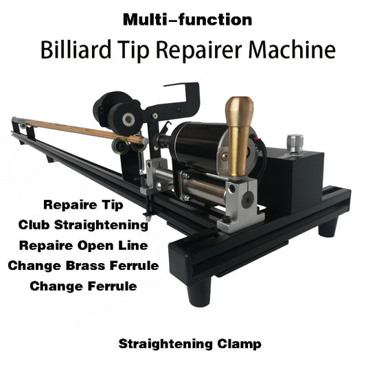 BAILI Billiard Cues Repair Tool Snooker Pool Cue Tip Repair Multi-function Billiards Maintenance Machines Accessory