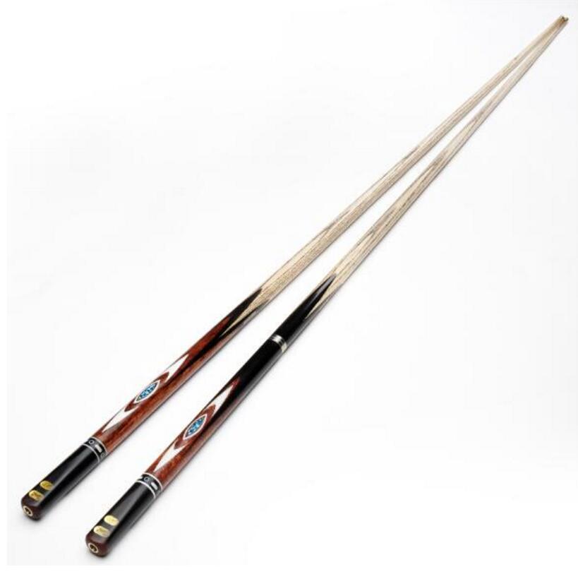 New Ash High-end New Arrival Handmade LP One Piece Billiard Snooker Cue 3/4 Piece Cue Kit with Good Case 10mm Tip Snooker Stick