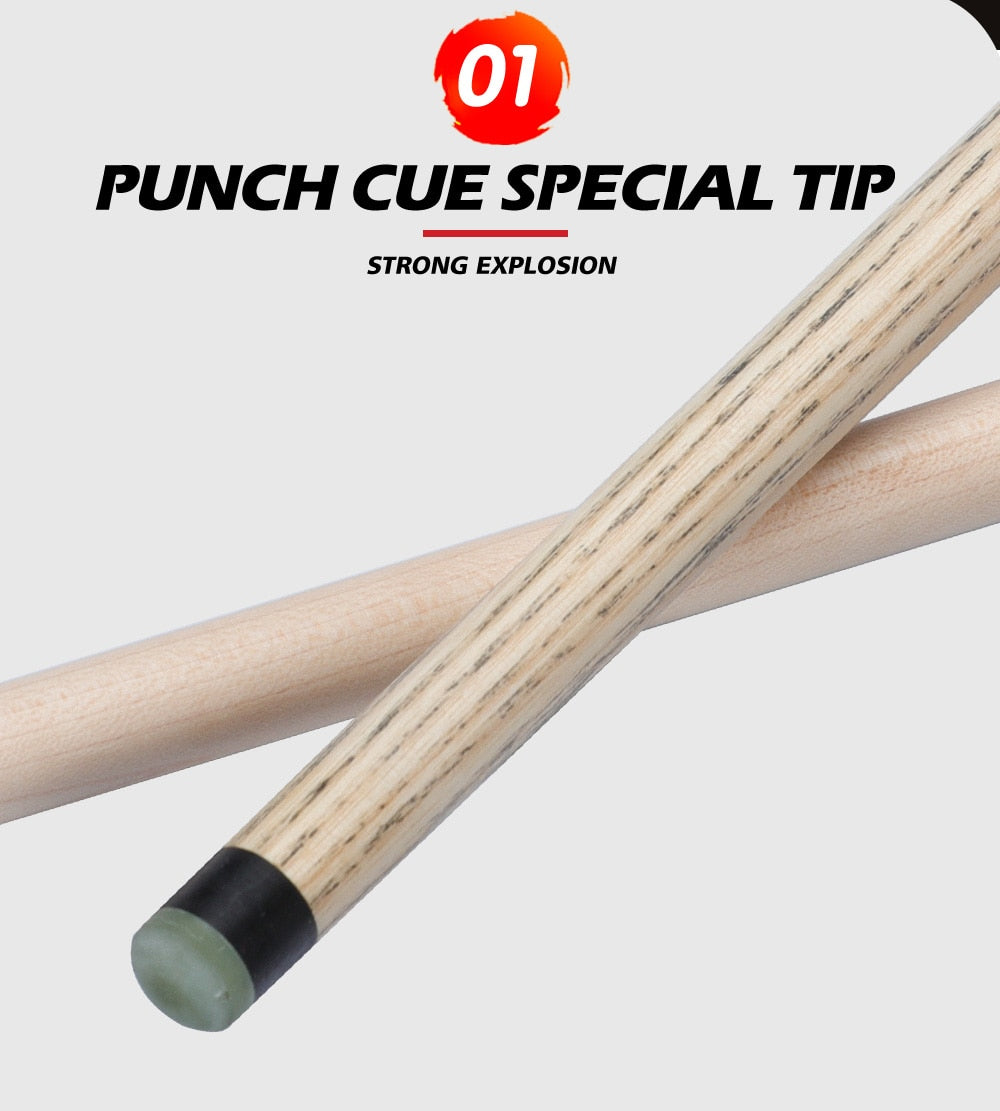 FURY Break Jump Cue EA Billiard Punch&Jump Cue Stick 55‘’ 58‘’ 13.5mm Tip Maple Ashwood Billar Break& Jump Cue Kit with Gifts