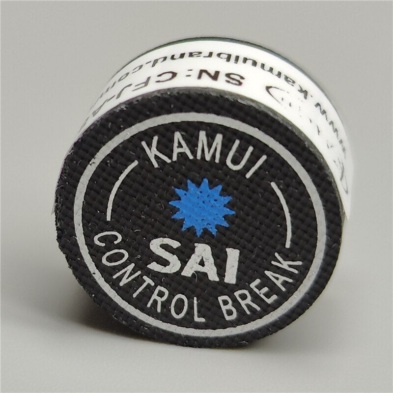 KAMUI SAI CONTROL BREAK Break 15mm Cue Tip Leather Fiber with Resin Pool Super Hard Break & Jump Cue Tips