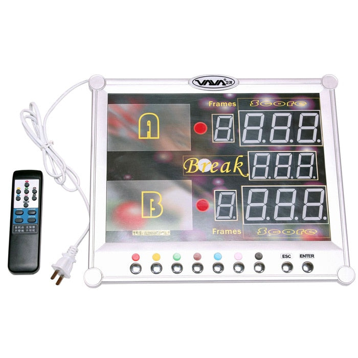 Snooker Pool Billiard Sport Game Electronic Scoreboard Counter Billiard Point Counter Scoreboardelectronic Sports Scoreboard